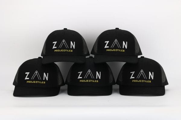 Custom ZAN Projectiles Trucker Hat,6 Panel