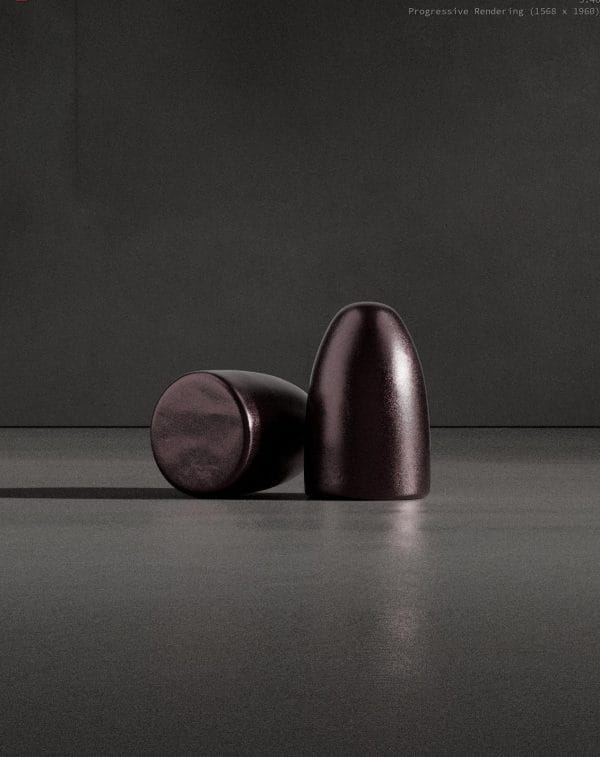 ZAN Tech Polymer Coated 9 mm pistol bullets