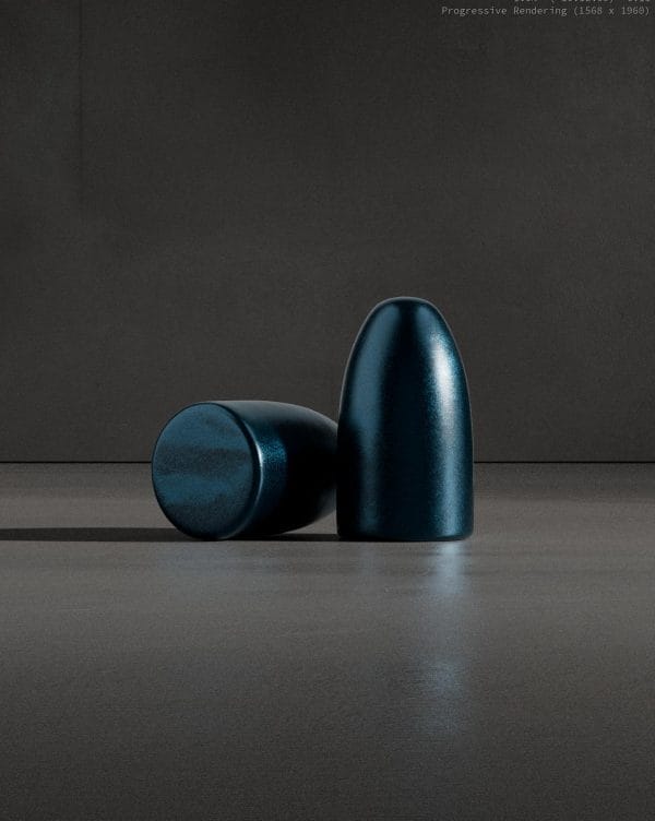 ZAN Tech Polymer Coated 9 mm pistol bullets